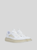Relay Mens Glax Clear Sneakers In White