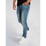 Guess Mens Super Skinny Jeans In Medium Wash