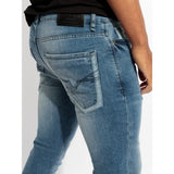 Guess Mens Super Skinny Jeans In Medium Wash