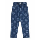 Guess Kids Mum Fit Denim Pants Dark Wash