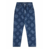 Guess Kids Mum Fit Denim Pants Dark Wash