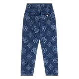 Guess Kids Mum Fit Denim Pants Dark Wash