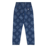 Guess Kids Mum Fit Denim Pants Dark Wash