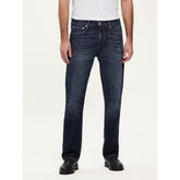 Guess Avalanche Mens Slim Bootlag Jeans In Medium Wash