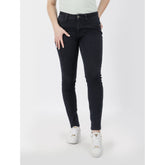 Guess Womens Eve Sexy Curve Denim Jeans In Blue Black