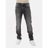 Guess Mens Slim Straight Jeans In Charcoal