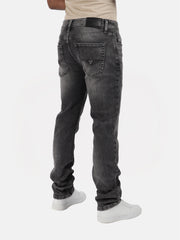 Guess Mens Slim Straight Jeans In Charcoal
