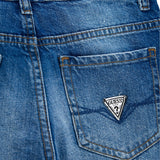 Guess Kids Denim Linen Shorts Blue