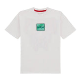 Guess Boys 7B Oversize T-Shirt In White Multi