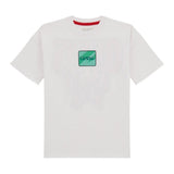 Guess Boys 7B Oversize T-Shirt In White Multi