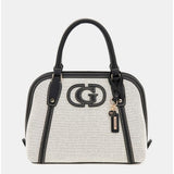 Guess Ahb Sebina Nett Brown Satchel