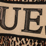 Guess J4Bk17Z3I50 Kids Ls Sweater Dress Leopard