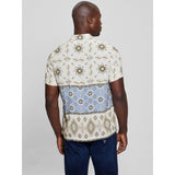 Guess Mens Eco Rayon Shirt In Multi