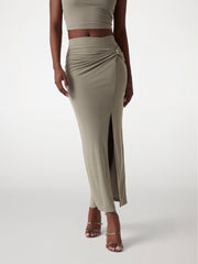 Guess Womens Aimee Skirt In Dark Green