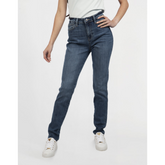 Guess Womens 1981 High Rise Medium Wash