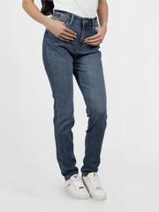Guess Womens 1981 High Rise Medium Wash