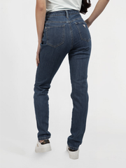 Guess Womens 1981 High Rise Medium Wash