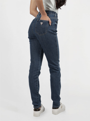 Guess Womens 1981 High Rise Medium Wash