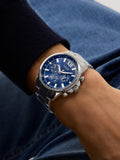 Guess Gents Silver Tone Multi Function Watch