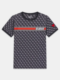 Guess Boys 7B T-Shirt In Black & Red