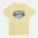 Guess Boys 2B T-Shirt In Yellow