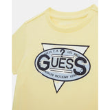 Guess Boys 2B T-Shirt In Yellow