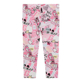 Guess Girls Leggings In Pink Multi