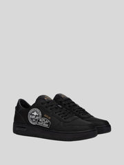 Replay Mens Epic Badges Sneakers Black