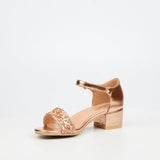Flutterby Girls Gracie 2 Shoes In Rose Gold