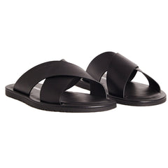 Karl Lagerfeld Kastor Iii Kross Strap Sandal Black