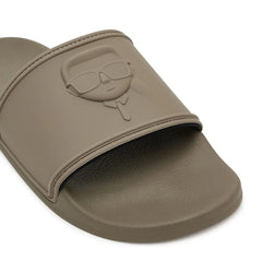 Karl Lagerfeld Kondo Rsg Logo Slide Metal