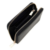 Guess Calebra Medium Zip Around Purse In Black