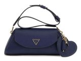 Guess Womens Bolena Flap Shoulder Bag In Midnight