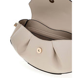 Guess Amorette Flap Crossbody Bag In Taupe