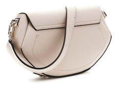 Guess Amorette Flap Crossbody Bag In Taupe
