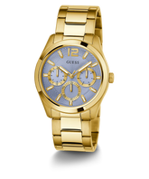 Guess Mens Gold Tone Multi function Watch