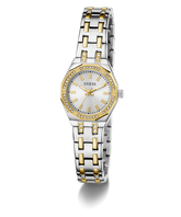 Guess Womens Pixie 2 Tone Watch in Gold And Silver