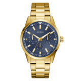 Guess Mens Multi-function Watch In Gold