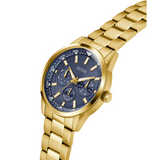 Guess Mens Multi-function Watch In Gold