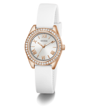 Guess Ladies Mini Luna Watch In White