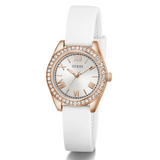 Guess Ladies Mini Luna Watch In White