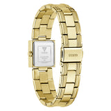Guess Ladies Square Mini Watch In Gold