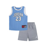 Jordan Boys 2 Piece 23 Jersey In Wolf