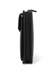 Lefel Upright Mobile Purse In Black