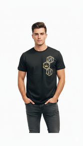 Pure Premium Mens Spinelli T-Shirt In Black