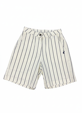 Polo Womens Kerry Striped Shorts In Off White