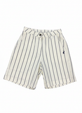 Polo Womens Kerry Striped Shorts In Off White