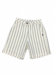 Polo Womens Kerry Striped Shorts In Off White