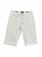 Vialli Merns Glossy Shorts In White