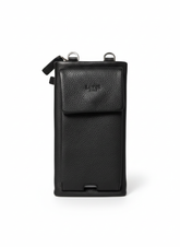 Lefel Upright Mobile Purse In Black